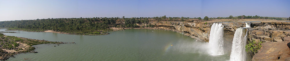Panoramic view of Chitrakoot in December