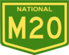 Australian National Route M20.png