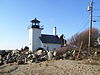 Bristol Ferry Lighthouse in Rhode Island.jpg