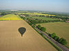 Newmarket Road, east of Quy, from a hot-air balloon - geograph.org.uk - 1874806.jpg