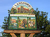 Village sign detail, Langford, Beds - geograph.org.uk - 187382.jpg