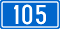 D105 state road shield