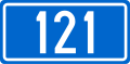 D121 state road shield