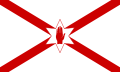 Saint Patrick's flag for Northern Ireland.svg