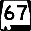 Alabama Route Marker