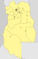 location of in Mendoza Province