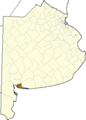 location of Coronel Rosales Partido in Buenos Aires Province