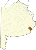 location of Mar Chiquita in Buenos Aires Province