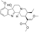 Chemical structure of 7-Hydroxymitragynine.