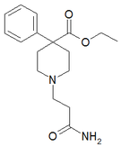 Chemical structure of Carperidine.