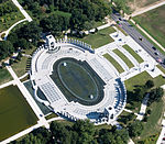 Aerial view of National World War II Memorial.jpg