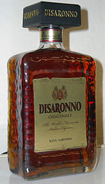 The Disaronno Originale square bottle