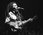 Bob Marley live in concert in Zurich, Switzerland, on May 30, 1980 *Photographer: Ueli Frey