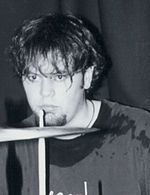 A photo of drummer J. Elliott