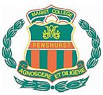 Marist College Penshurst school crest. Source: www.marist.penshurst.syd.catholic.edu.au (Marist College website)