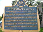 Princes' Gates Plaque