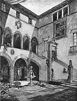 Cram and Ferguson - Currier Art Gallery proposal 1920, internal courtyard view.jpg