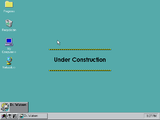 A screenshot of the Windows Chicago build 78 desktop.