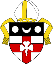 The coat of arms of the Diocese of Harrisburg