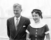 Cuan McCarthy and wife Gillian 1954