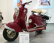 NSU developed the Prima from the Lambretta it had previously built under licence