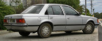 Silver sedan automobile