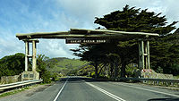 Entrance to the Great Ocean RoadFormerly 