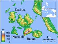 Amasing Hill is located in Indonesia Bacan