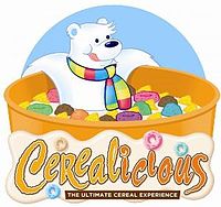 Cerealicious logo and mascot