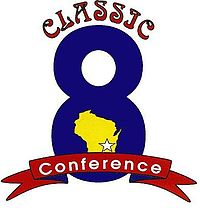 Classic 8 Conference logo
