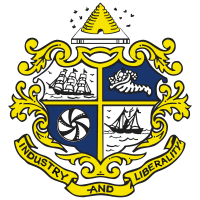 Coat of arms of St. Catharines, Ontario.svg