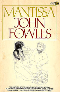 Cover of John Fowles Mantissa Plume Fiction.jpg