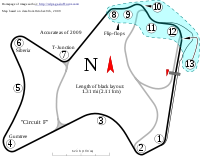 Morgan Park Raceway (Australia) track map--Circuit F--full circuit.svg