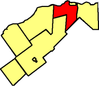 Champlain Township within Prescott and Russell County.