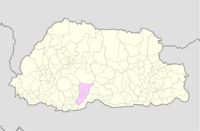 Tsirang Bhutan location map.png