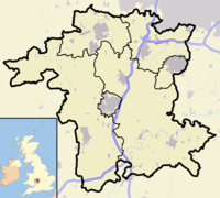 Worcestershire outline map with UK.png