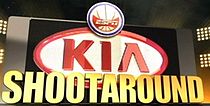 KIA NBA Shootaround logo starting with the 2006-07 NBA season.