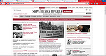 Ukrayns'ka pravda printscreen 2010 06 11.jpg