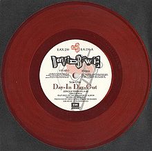 The red vinyl limited edition 7" single.