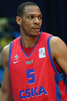 Brown with CSKA Moscow in 2005.