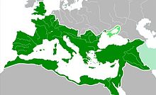 Roman Empire AD 117.