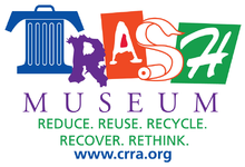 Logo for the Trash Museum in Hartford, CT