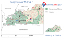United States House of Representatives, Kentucky District 1 map.png