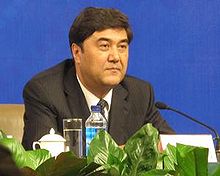 Voa chinese Xinjiang Governor Nur Bekri 7mar10.jpg