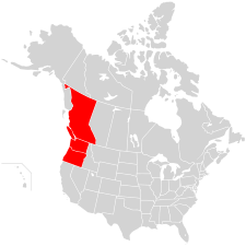 Proposed boundaries in respect to political territorial entities (British Columbia, Washington State, and Oregon)
