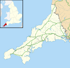 Otterham is located in Cornwall