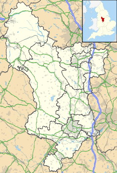 Newbold is located in Derbyshire