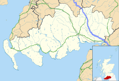 Minnigaff is located in Dumfries and Galloway