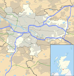 Dennistoun is located in Glasgow