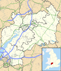 Deerhurst is located in Gloucestershire